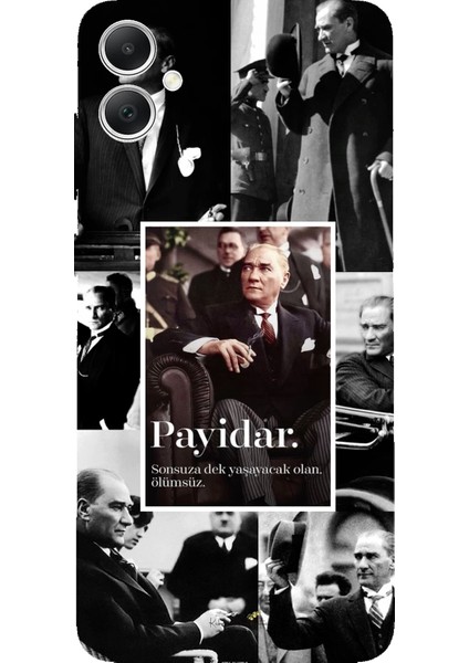 Samsung Galaxy A05 Uyumlu Atatürk Payidar Baskılı Silikon Kılıf