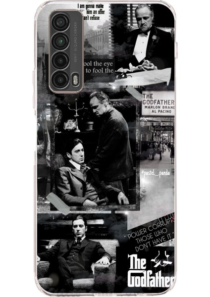 Huawei P Smart 2021 Uyumlu The Godfather Baba Film Tasarımlı Baskılı Silikon Kılıf