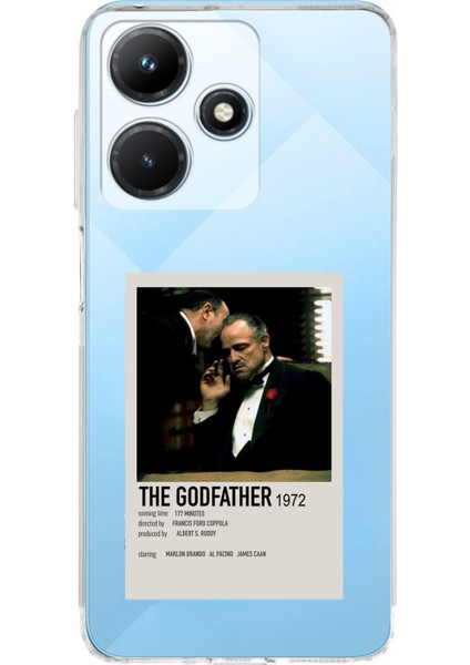 Infinix Hot 30I Uyumlu The Godfather Baba Poster Tasarımlı Baskılı Silikon Kılıf