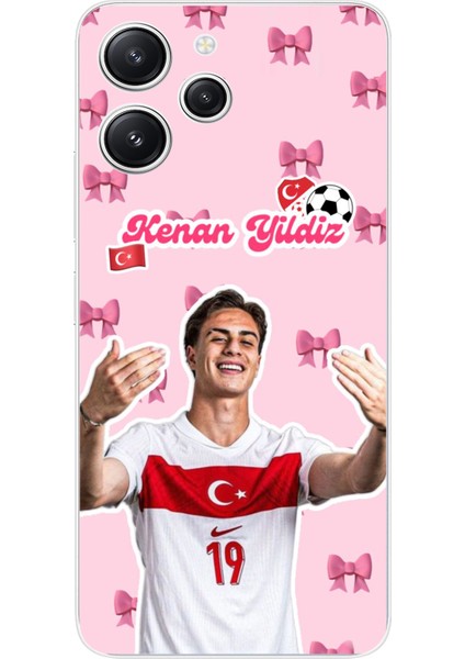 Redmi 12 Uyumlu Kenan Yıldız Kurdele Baskılı Silikon Kılıf