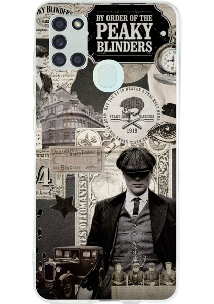 Samsung Galaxy A21S Uyumlu Peaky Blinders Baskılı Silikon Kılıf
