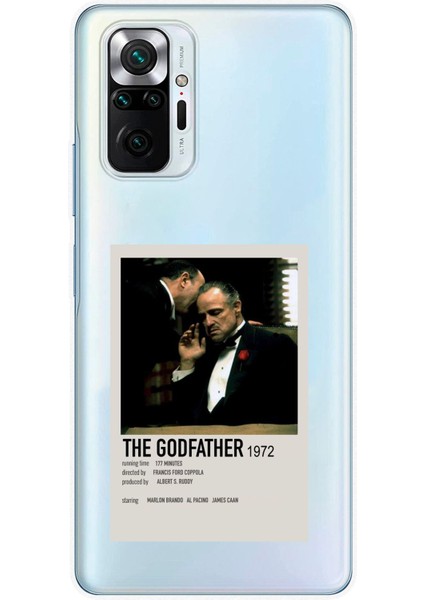 Redmi Note 10 Pro Uyumlu The Godfather Baba Poster Tasarımlı Baskılı Silikon Kılıf