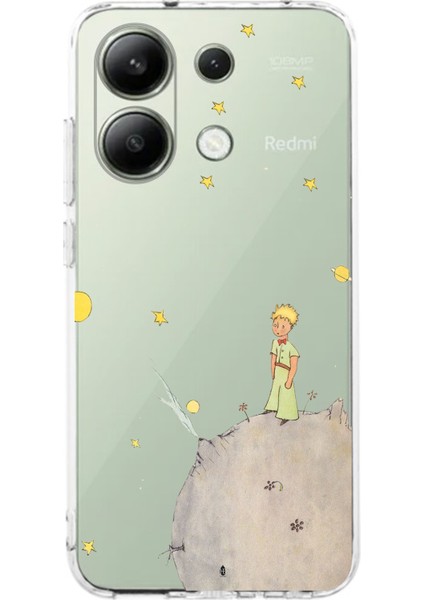 Redmi Note 13 4g Uyumlu Küçük Prens Tasarımlı Baskılı Silikon Kılıf