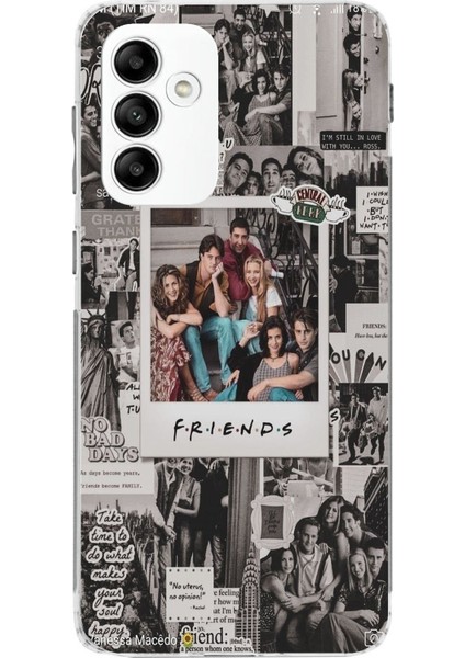 Samsung Galaxy A05S Uyumlu Friends Nostalji Tasarımlı Tasarımlı Baskılı Silikon Kılıf