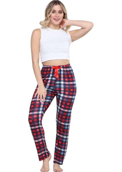 Pijama Altı Modal Ring Viskon Kumaş-Pöti Kare Desenli fiyatları