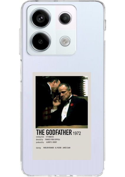 Redmi Note 13 Pro 5g Uyumlu The Godfather Baba Poster Tasarımlı Baskılı Silikon Kılıf