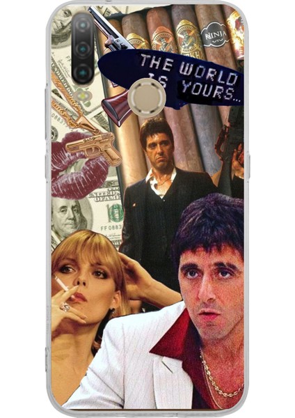 General Mobile Gm 10 Uyumlu The Worlds Is Yours Tasarımlı Baskılı Silikon Kılıf