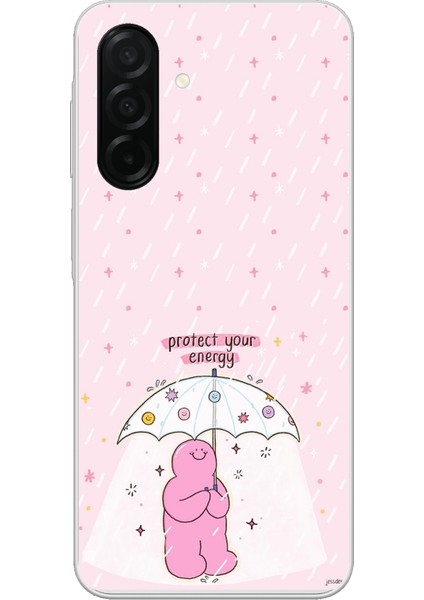 Samsung Galaxy A26 Uyumlu Protect Your Energy Tasarımlı Baskılı Silikon Kılıf