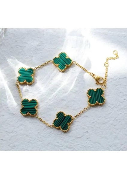 Çelik Yonca Bileklik