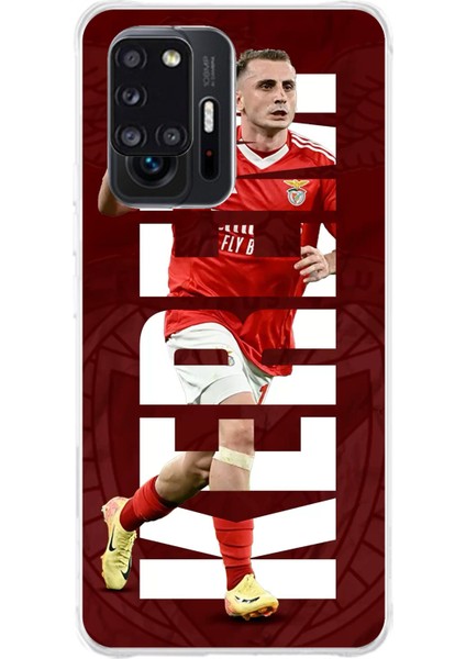 Samsung Galaxy A31 Uyumlu Kerem Aktürkoğlu Benfica Baskılı Silikon Kılıf