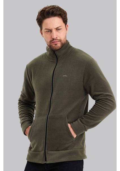5015 Erkek Haki Polar Hırka