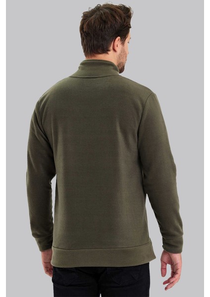 5015 Erkek Haki Polar Hırka fiyatları