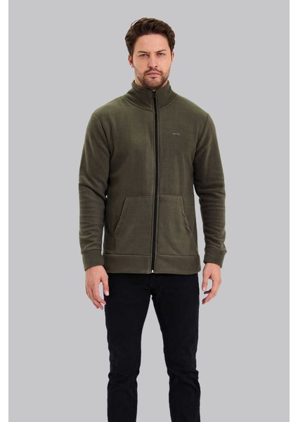 5015 Erkek Haki Polar Hırka fırsatları