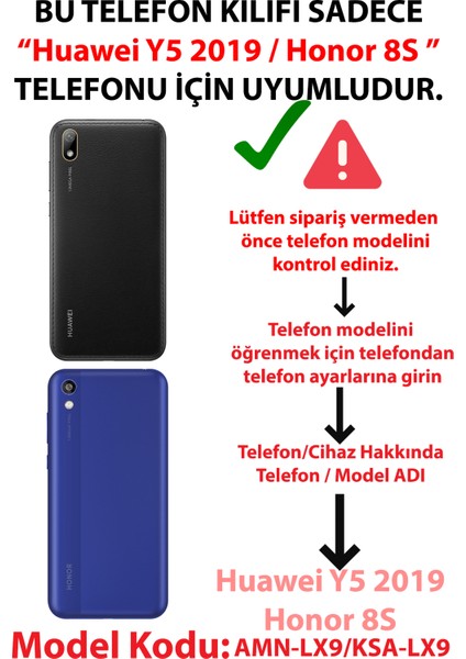 Huawei Y5 2019 - Honor 8s Uyumlu You Look Good Iskelet Tasarımlı Baskılı Silikon Kılıf fiyatları