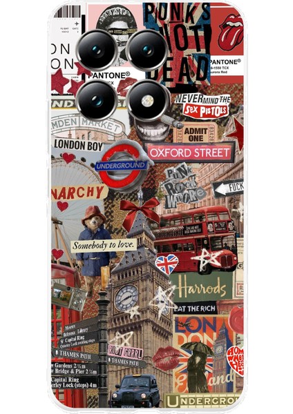 Xiaomi Mi 14T Pro Uyumlu Londra Baskılı Silikon Kılıf