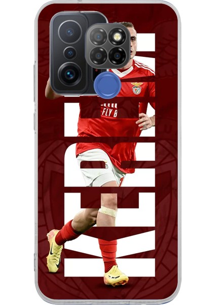 General Mobile Gm 20 Uyumlu Kerem Aktürkoğlu Benfica Baskılı Silikon Kılıf