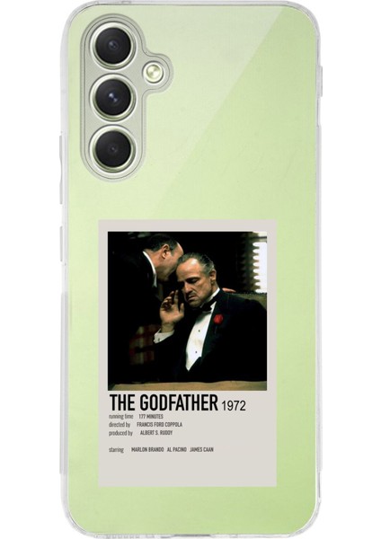 Samsung Galaxy A15 Uyumlu The Godfather Baba Poster Tasarımlı Baskılı Silikon Kılıf