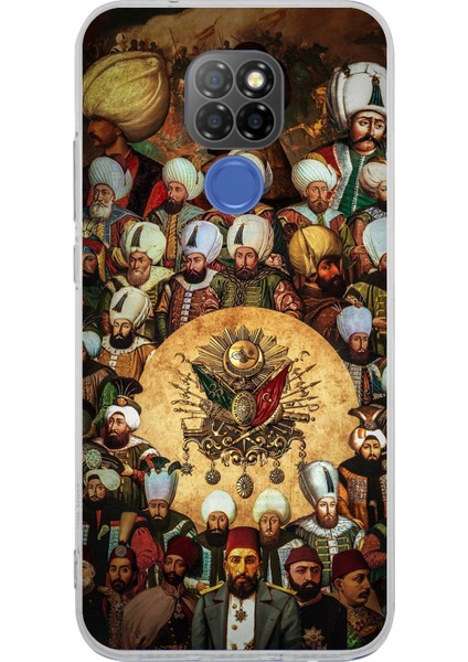 General Mobile Gm 20 Uyumlu Osmanlı Padişahları Baskılı Silikon Kılıf