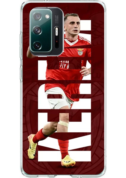 Samsung Galaxy S20 Fe Uyumlu Kerem Aktürkoğlu Benfica Baskılı Silikon Kılıf