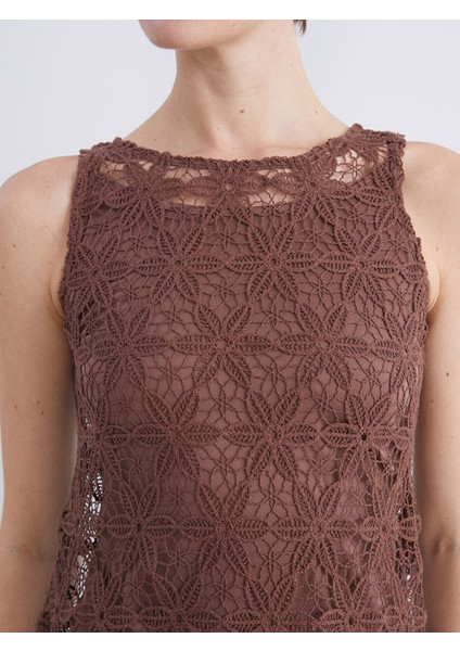 Yeni Sezon Bisiklet Yaka Dantelli Mini Elbise modelleri