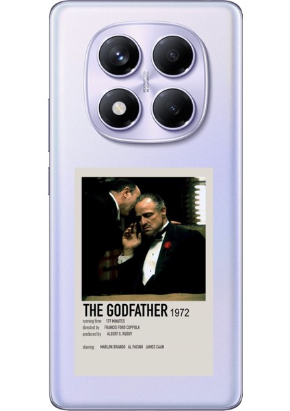 Redmi Note 14 Pro Plus 5g Uyumlu The Godfather Baba Poster Tasarımlı Baskılı Silikon Kılıf