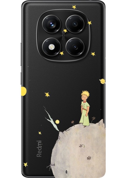 Redmi Note 14 Pro 5g Uyumlu Küçük Prens Tasarımlı Baskılı Silikon Kılıf