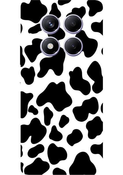 Redmi Note 14 Pro Plus 5g Uyumlu Inek Desenli Tasarımlı Baskılı Silikon Kılıf