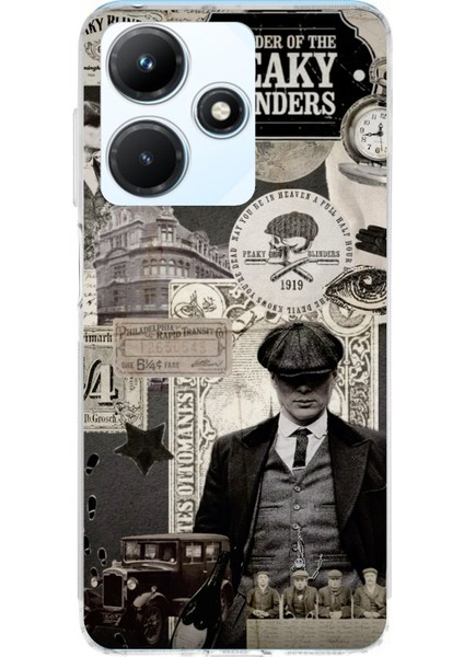 Infinix Hot 30I Uyumlu Peaky Blinders Baskılı Silikon Kılıf
