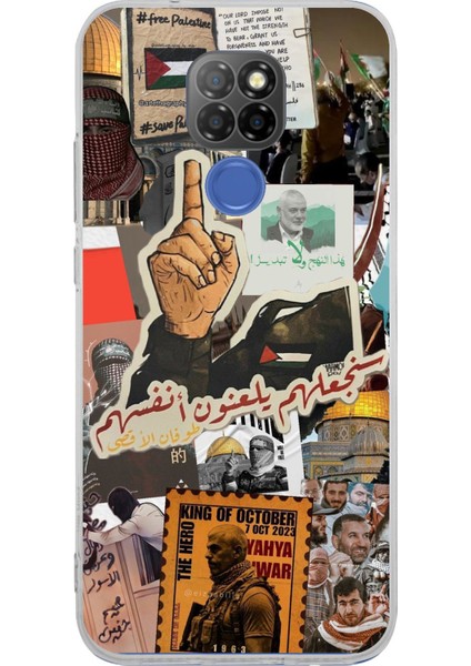 General Mobile Gm 20 Uyumlu Filistin Özgürlük Baskılı Silikon Kılıf