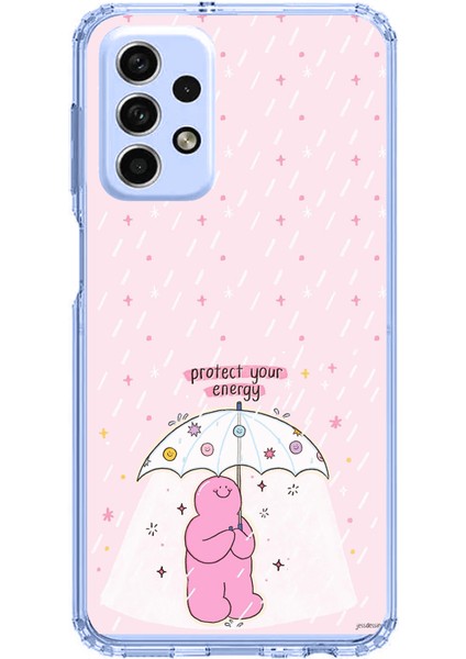 Samsung Galaxy A33 Uyumlu Protect Your Energy Tasarımlı Baskılı Silikon Kılıf