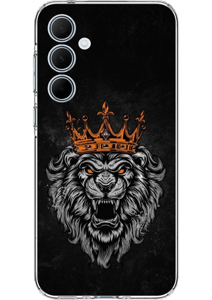 Samsung Galaxy A35 Uyumlu Kurt Ruhu Baskılı Silikon Kılıf