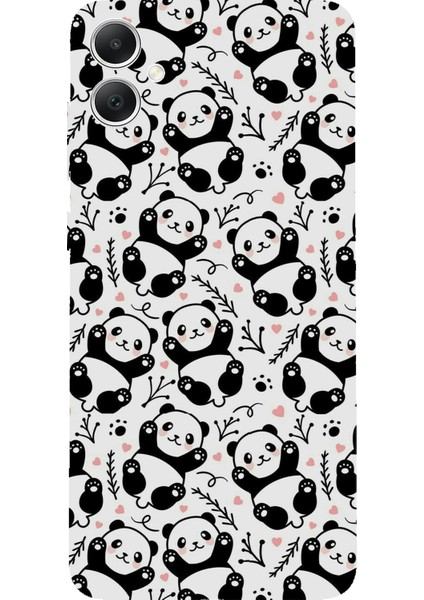 Samsung Galaxy A05 Uyumlu Minik Pandalar Baskılı Silikon Kılıf