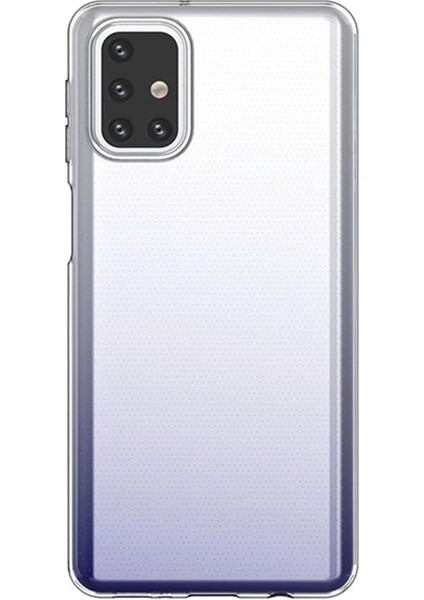 Samsung Galaxy M31S Uyumlu Şeffaf Silikon Kılıf
