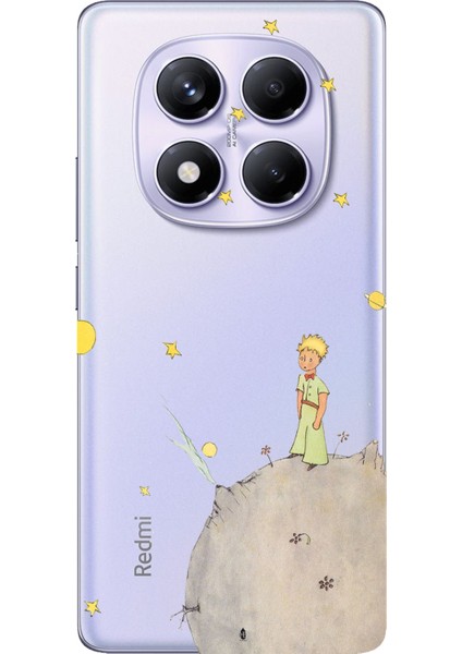 Redmi Note 14 Pro Plus 5g Uyumlu Küçük Prens Tasarımlı Baskılı Silikon Kılıf
