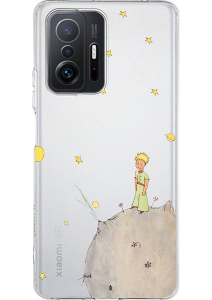 Xiaomi Mi 11T - 11T Pro Uyumlu Küçük Prens Tasarımlı Baskılı Silikon Kılıf