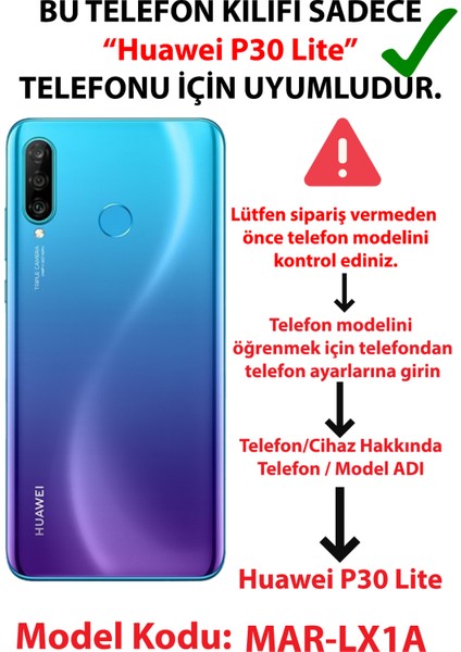 Huawei P30 Lite Uyumlu You Look Good Iskelet Tasarımlı Baskılı Silikon Kılıf fiyatları