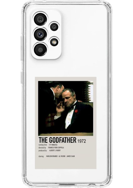 Samsung Galaxy A23 Uyumlu The Godfather Baba Poster Tasarımlı Baskılı Silikon Kılıf