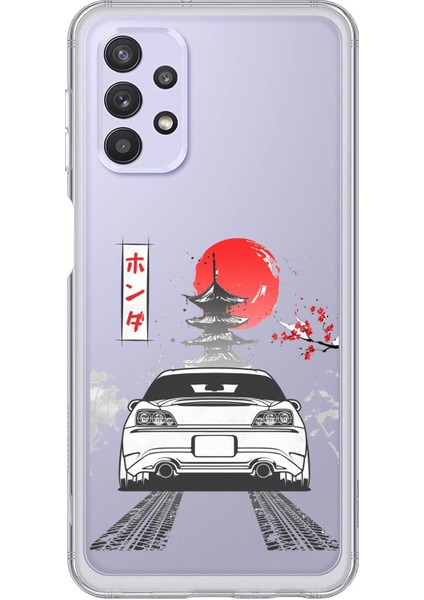 Samsung Galaxy A32 Uyumlu S2000 Tasarımlı Baskılı Silikon Kılıf