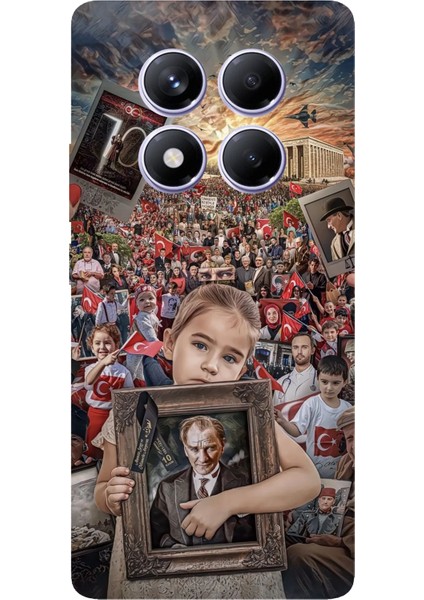 Redmi Note 14 Pro Plus 5g Uyumlu Atatürk Anıtkabir Baskılı Silikon Kılıf