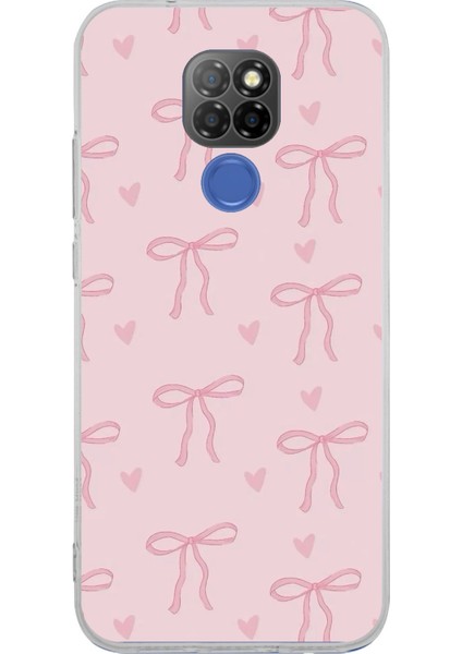 General Mobile Gm 20 Uyumlu Pembe Kalpli Fiyonklar Baskılı Silikon Kılıf
