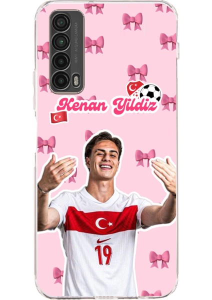 Huawei P Smart 2021 Uyumlu Kenan Yıldız Kurdele Baskılı Silikon Kılıf