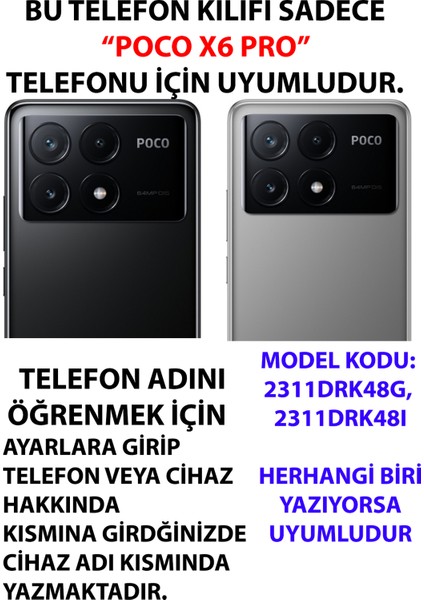 Poco X6 Pro Uyumlu You Look Good Iskelet Tasarımlı Baskılı Silikon Kılıf fiyatları