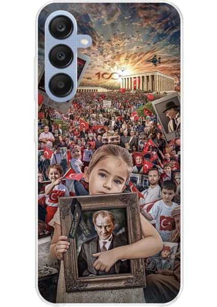 Samsung Galaxy A25 Uyumlu Atatürk Anıtkabir Baskılı Silikon Kılıf