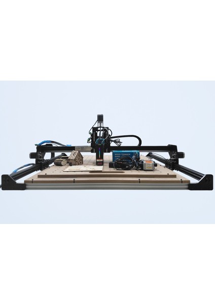 - E-Sat M5 Model Masaüstü Cnc Makinesi 2'si 1 Arada 30 Watt Optik Lazer + Router Makine 40X40 cm Işlem Alanlı modelleri