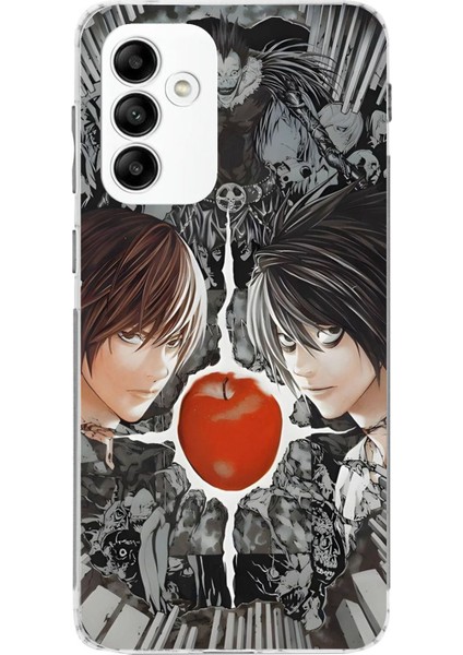 Samsung Galaxy A05S Uyumlu Death Note Kapak Tasarımlı Baskılı Silikon Kılıf