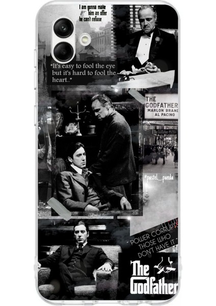 Samsung Galaxy A06 Uyumlu The Godfather Baba Film Tasarımlı Baskılı Silikon Kılıf