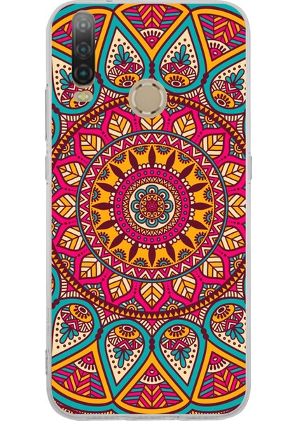 General Mobile Gm 10 Uyumlu Mandala Baskılı Silikon Kılıf