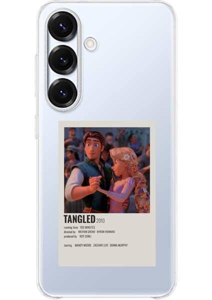 Samsung Galaxy S25 Uyumlu Rapunzel Tangled Tasarımlı Baskılı Silikon Kılıf
