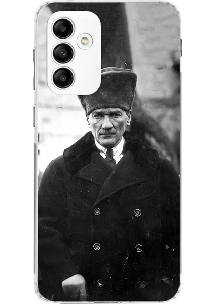 Samsung Galaxy A05S Uyumlu Mustafa Kemal Atatürk Portre Baskılı Silikon Kılıf