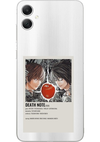 Samsung Galaxy A05 Uyumlu Death Note Poster Tasarımlı Baskılı Silikon Kılıf